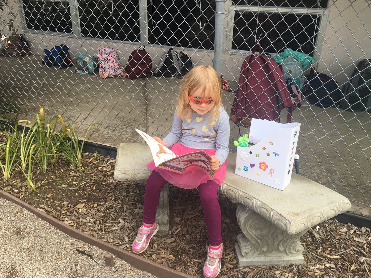 We brought flashlight Friday outside with sunshine and sunglasses!