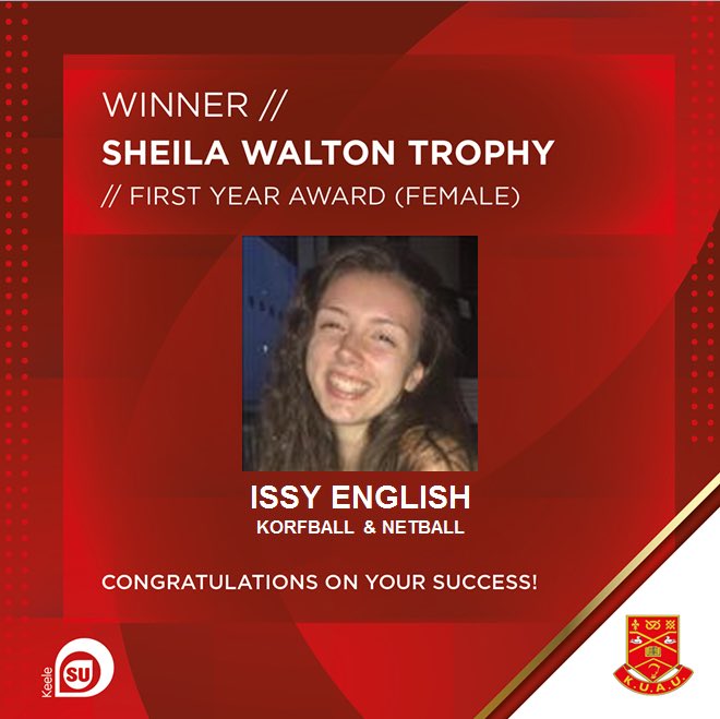 The Sheila Walton Trophy goes to....
