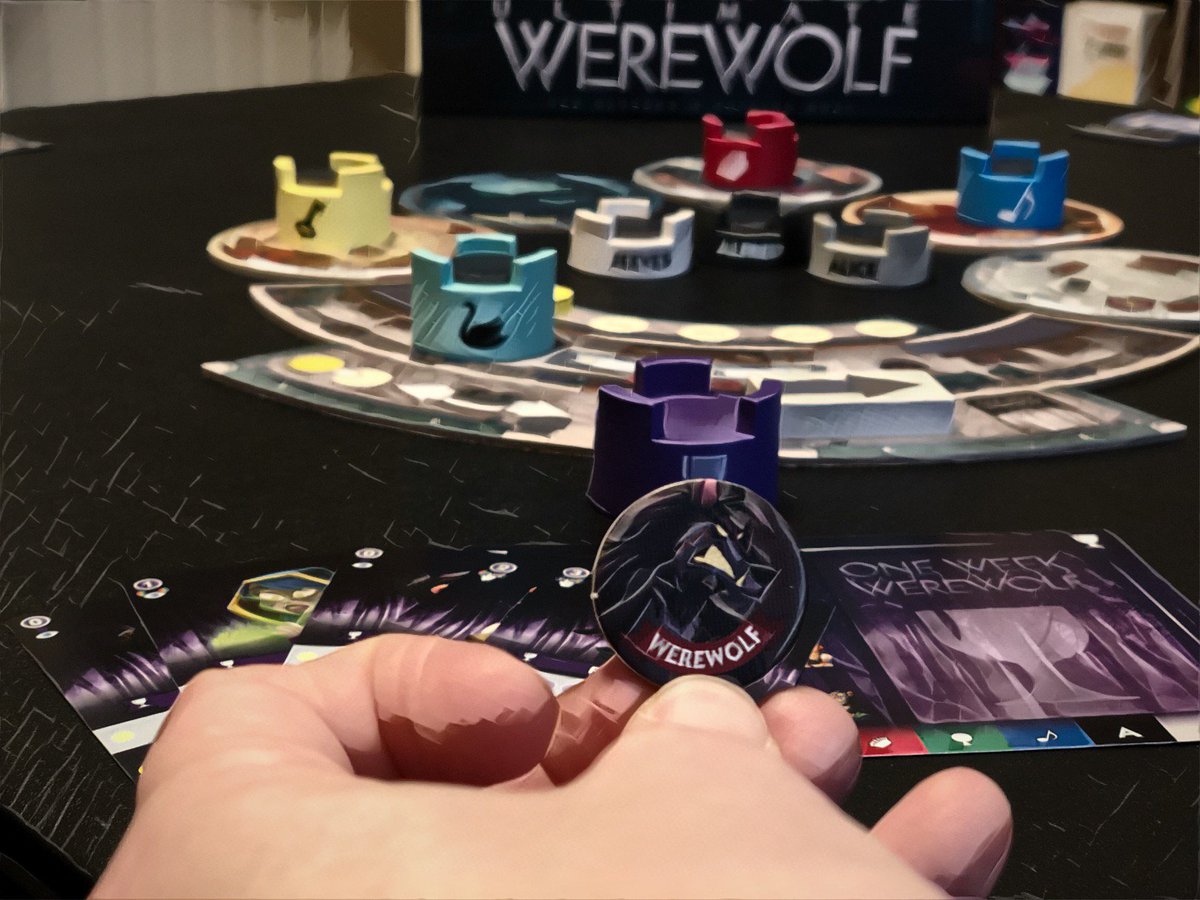 BoardGamerThing's tweet image. A lot can happen when staying in the Castle of Mad King Ludwig in One Week Ultimate Werewolf by @beziergames

What are some of your favorite social deduction games? 

#oneweekultimatewerewolf #beziergames #socialdeductiongames #boardgames #boardgamegeek  #boardgamerthings