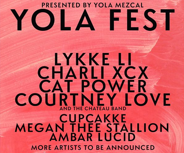 TheScenestar's tweet photo. Contest: Win a pair of tickets to the first ever Yola Festival (@YolaFest) at Los Angeles State Historic Park! Lykke Li, Charli XCX, Cat Power, Courtney Love, and more are scheduled to perform.
Details: https://t.co/TtNfCnWG6U
#YolaFest #LASHP #LykkeLi #CharliXCX https://t.co/JQ6qRudj2H