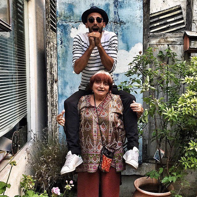 “When you looked at me and Agnès Varda you would see a young guy and and old woman. But as I got to know her I lost that sense of age. That’s because she was always in the present, always active.” -JR on Agnès Varda in this week’s <a href="/time/">TIME</a>