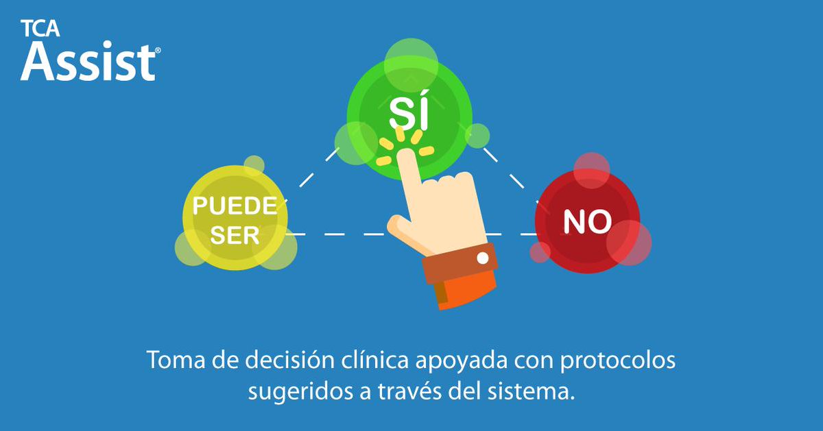 TCAAssist's tweet photo. Incremente el respaldo de las decisiones clínicas de su paciente, con el modelo de atención centrada en el paciente:https://t.co/B3oUaeBL4L  #hospitals  #patientcenteredcare #patientcentered #patientoutcomes #patientexperience #patientcentricity #healthcare https://t.co/sAtUzMf7oY