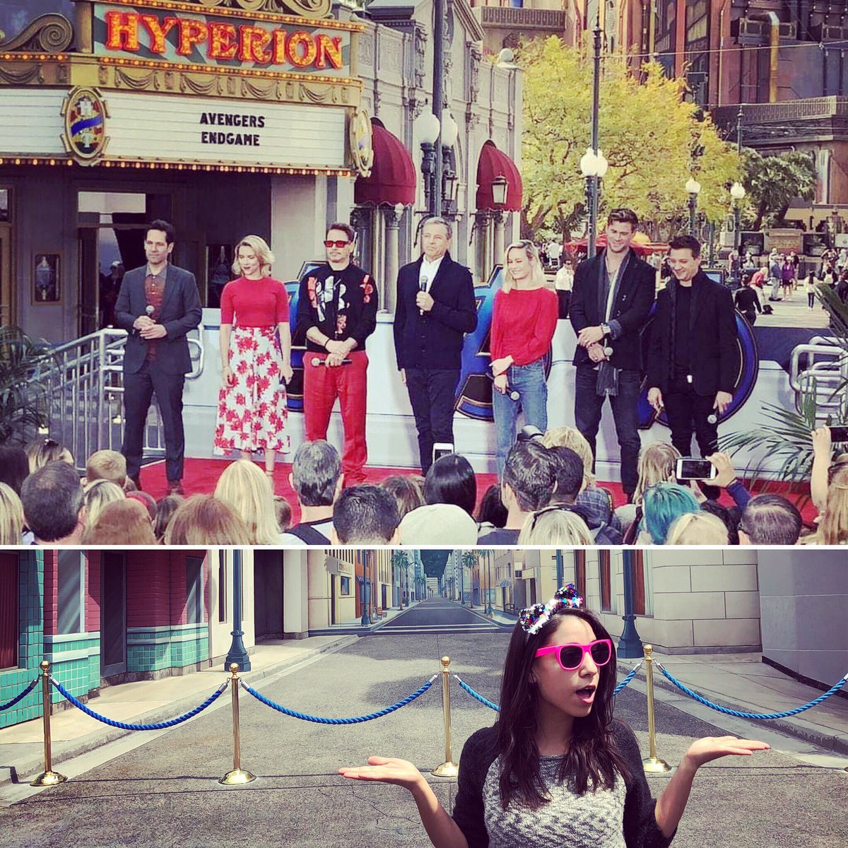 when Thanos was here #Avengers #AvengerEndgame #Disney #MARVEL #Late #FridayFeeIing #TGIF #DisneyCaliforniaFoodandWine