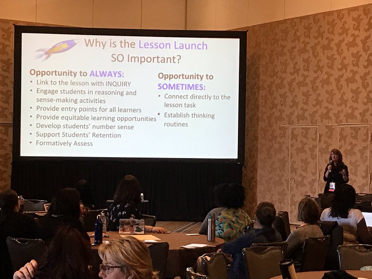 ErinNull1's tweet image. @bkobett @deliseandrews A strong lesson launch is so important because it helps ensure access. Read more in the #mathlessonplanning handbooks at the @CorwinPress booth 707. #NCSMSD19 #NCSM19