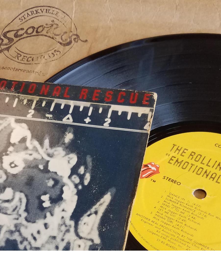 999thefoxrocks's tweet photo. Listen this #FullsideSunday at 2p for @therollingstones #emotionalrescue straight from vinyl and a chance to win $100 to spend at @scootersrecords, your home for new and vintage #vinyl #therollingstones #stones #scootersrecords https://t.co/qtmYzKnvvB