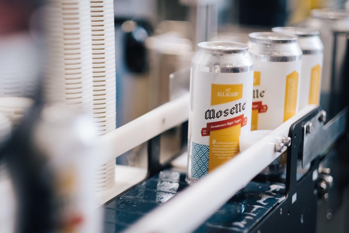 Moselle is mere moments away. This brewery-only release is a blend of lager and saison: a meeting of the storied brewing traditions of Germany &amp; Belgium. We’ll be celebrating the release tomorrow (and saisons in general) with a beer and cheese pairing option <a href="/AllagashTasting/">Allagash Tasting Room</a>.