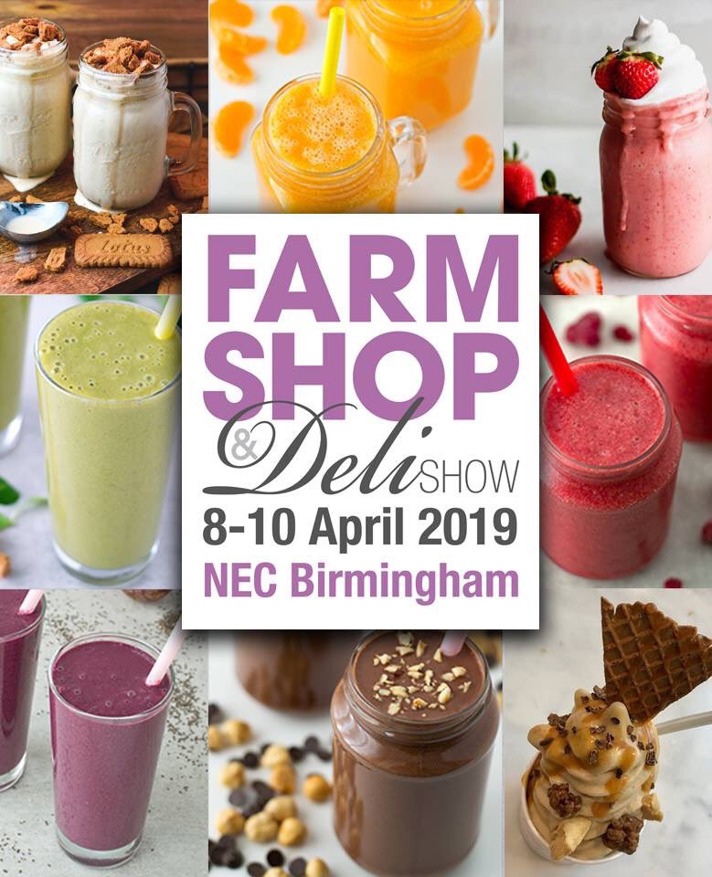 Not long now - Farm Shop and Deli show at the NEC, Birmingham. We'll be there between 8-10th April showcasing our smoothies, shakes and gelato concepts.
Pop along and try for yourself and see how easy it is to get started.
For a free ticket register here: farm-shop-deli-show-2019.reg.buzz/?invite=DRU4M4…