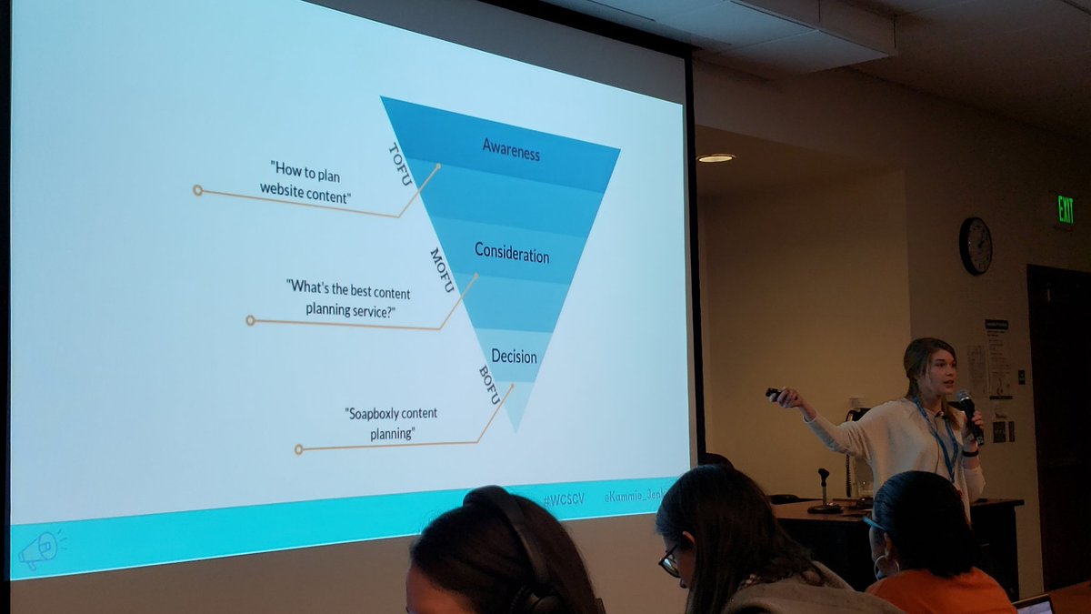 tElizaRose's tweet image. &quot;Asking someone to buy from you and you&apos;re not actually informing your audience is like asking them to marry you on the first date.&quot;

@Kammie_Jenkins
#wcscv
