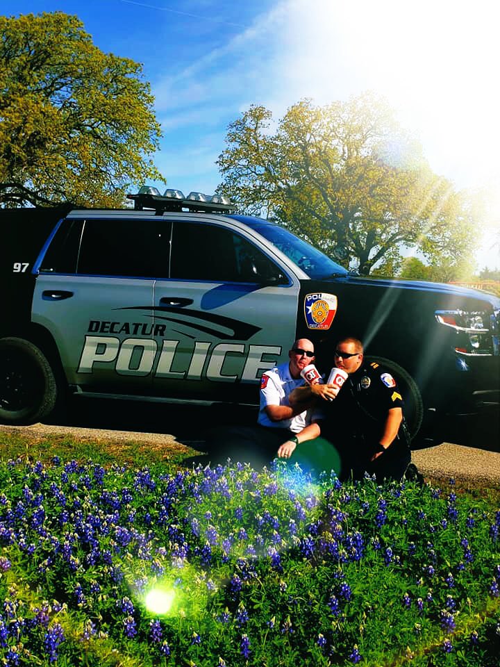 DecaturPD's tweet image. #BackTheBLUEbonnets #FridayFlow #CopHumor