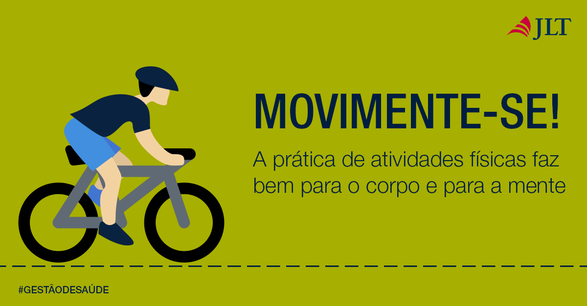 jlt_brasil's tweet photo. Atividade física traz vantagens que vão além do emagrecimento, desde a prevenção a doenças até estimular o convívio social. Nosso time de #GestãodeSaúde preparou um informativo explicando alguns dos muitos benefícios da prática => https://t.co/Ecab777ysR https://t.co/5R3YUmhYJX