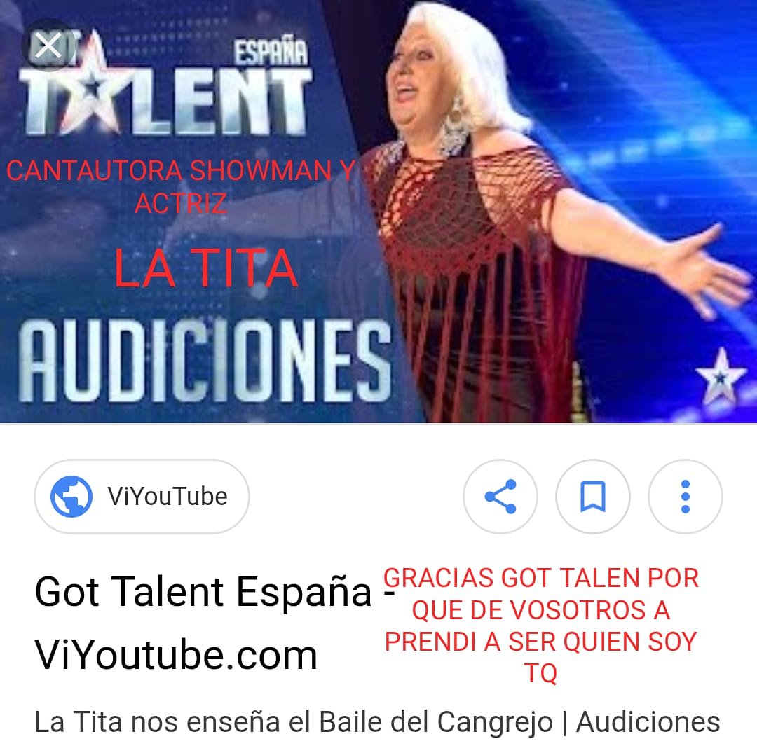 youtu.be/niwAx0wBRqw EL HOMBRE CARACOL LA TITA ! <a href="/fabricatele/">LaFabricaTV</a> <a href="/mediasetcom/">Mediaset España</a> <a href="/surdjevents/">surdj</a> @DloMagnolia <a href="/TodoAlmodovar/">Todo Pedro Almodóvar</a> <a href="/telecincoes/">Telecinco</a> <a href="/CastZeppelinTV/">Casting ZeppelinTV</a> @WarnerBrosITVP <a href="/LatitaCanta/">La Tita</a> <a href="/CarmenM52756506/">Carmen Montenegro contratación Manager 633825879</a> <a href="/abuelayeye123/">🌈 Comento Realitys y Sálvame 🌈🤪</a> <a href="/SSantiagosegura/">Santiago Segura</a> <a href="/Mandarina_TV/">Mandarina</a> <a href="/Academiadecine/">Academia de Cine</a> <a href="/FlamencoCadiz/">Flamenco Cádiz</a>