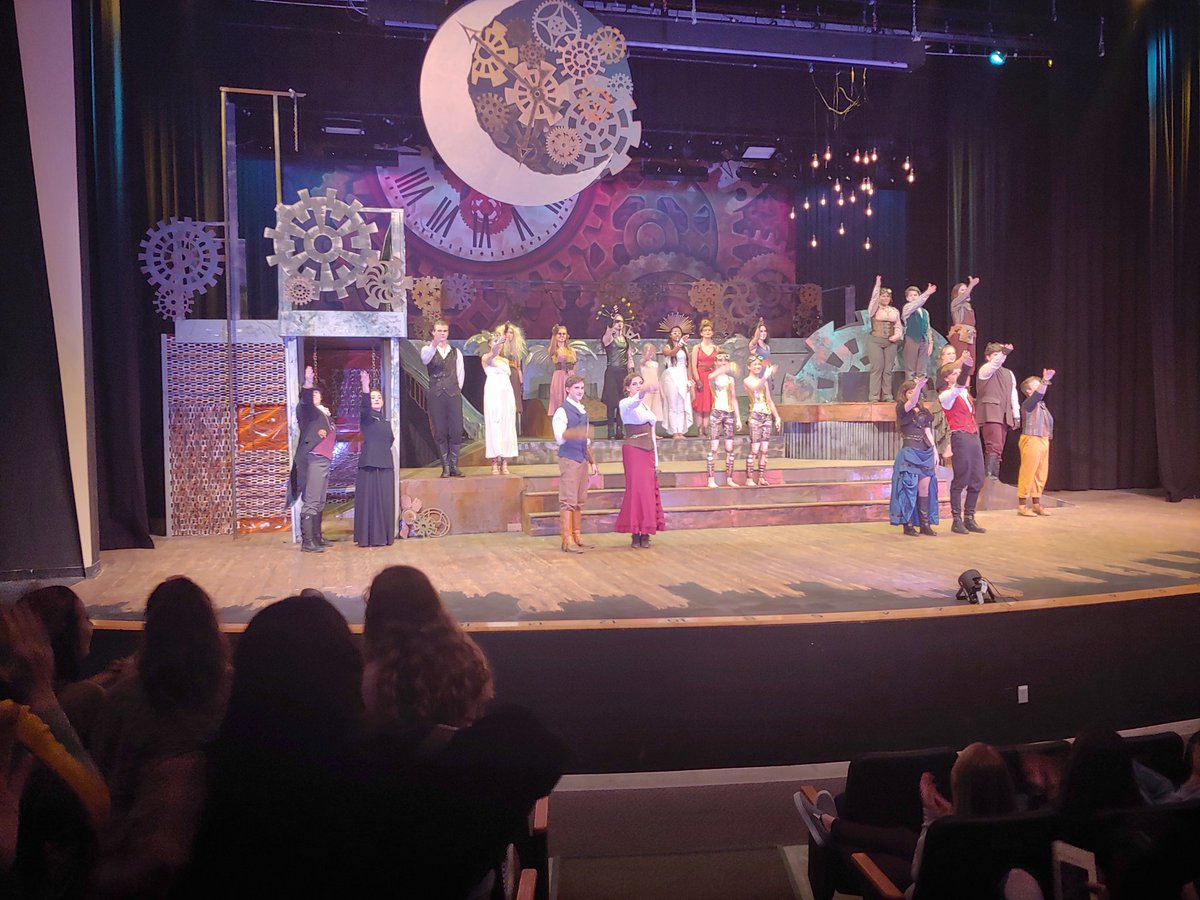 As a former English teacher, I always believed Shakespeare is meant to be seen and not read, and that is especially true with this set, costume design, and acting.  Congrats <a href="/mhsmtc/">Marquette Theatre Co</a> on such an entertaining evening.