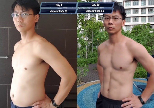 たろそく 画像 ワンパンマン と同じ筋トレメニューを実践したメタボ男性 たった１ヶ月で肉体改造に成功ｗｗｗｗｗｗｗｗ T Co Hkl8fcvjf3