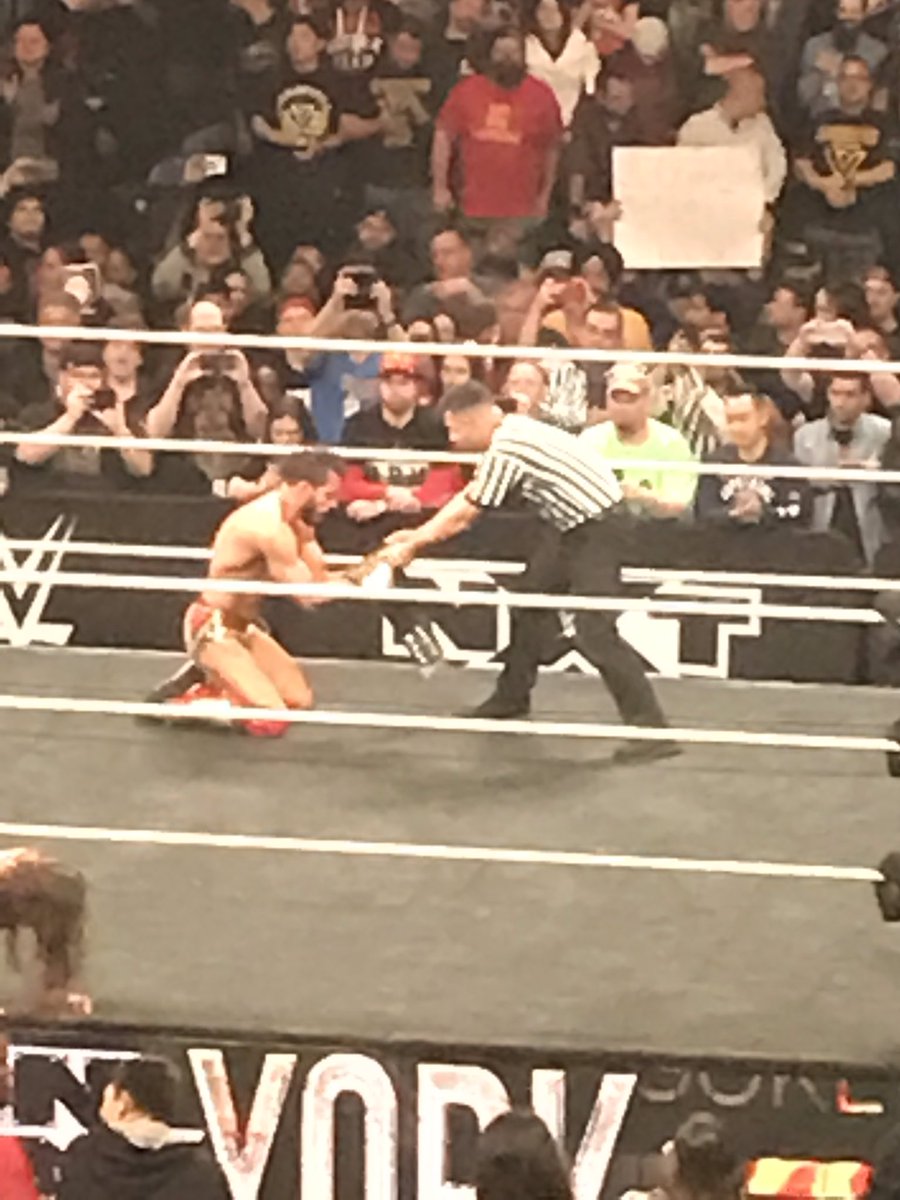 ryansatin's tweet image. THE BOYHOOD DREAM COMES TRUE FOR @JOHNNYGARGANO!! 😭

#NXTTakeOver