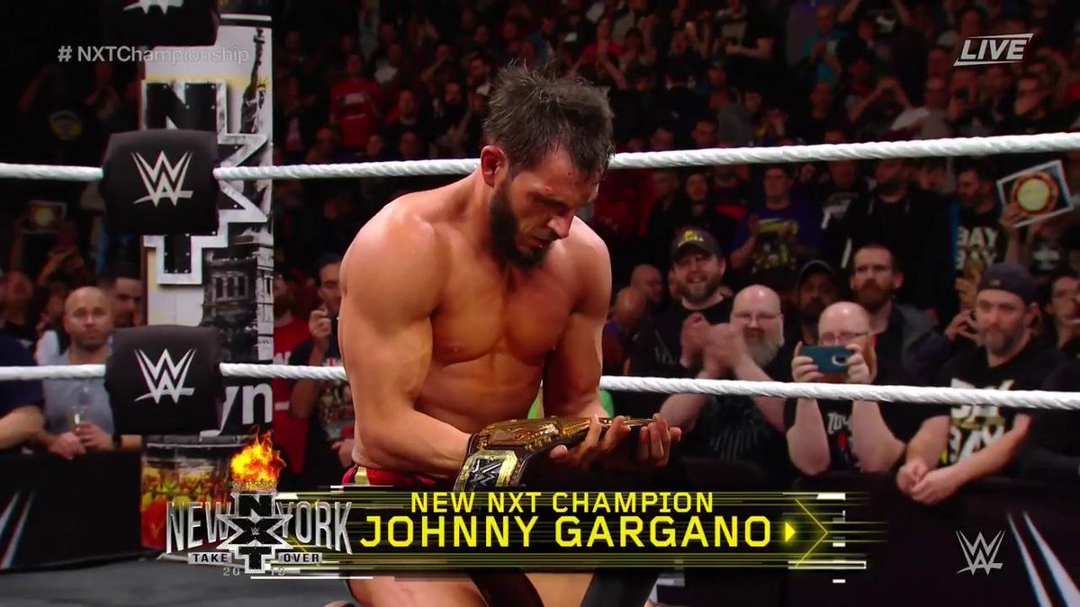 👑👑👑

@JohnnyGargano #NXTTakeOver #NXTChampionship