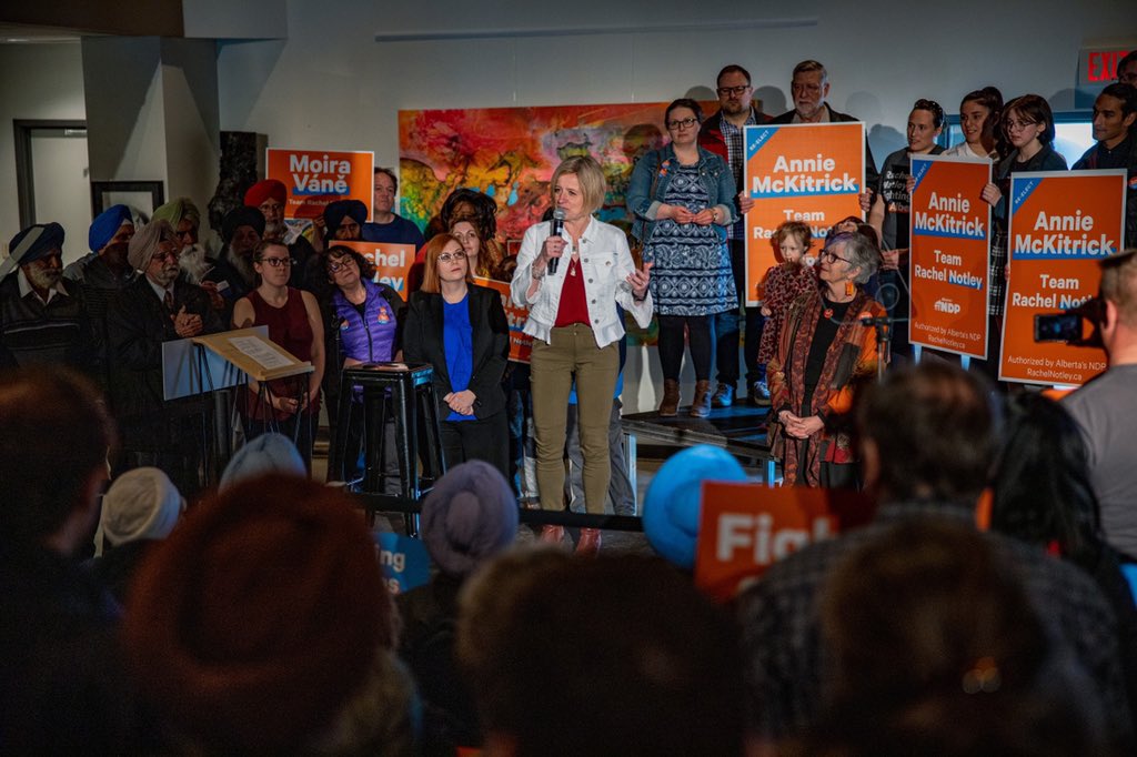RachelNotley's tweet photo. Sherwood Park was a blast!
Jason Kenney’s trying to pull a fast one on Alberta families but he has underestimated Albertans. We’re better than that. We know we’re better together.
#FightingForYou #ableg #abpoli #abndp https://t.co/2KOpm4c0LP