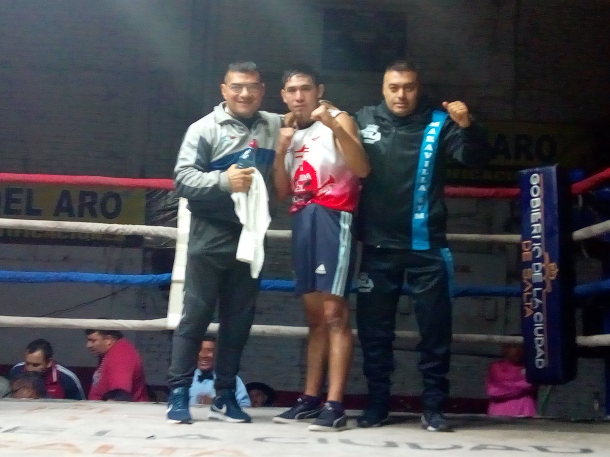vascoG10's tweet photo. #BoxeoSalta Ganó Girón Saldaño por decisión unánime. Saldaño impuso la potencia de sus puños trabajando a su distancia. Saldaño está privado de su libertad en el Penal de Villa Las Rosas pero NO del boxeo. #Inclusion @EscMuniBoxSalta #FeSalBox #UnionProvincialBox https://t.co/e7ToQRXEL4