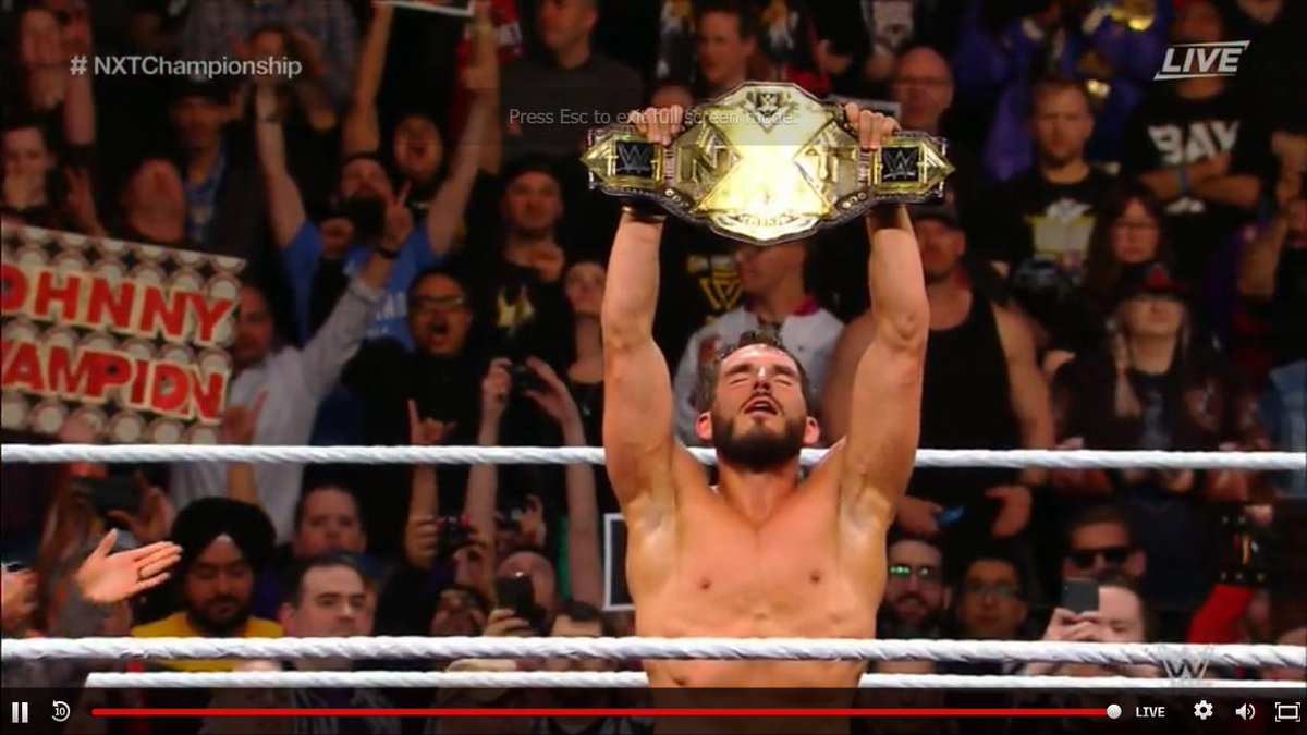 eml_meister's tweet image. Celebrate this moment Johnny!! You fuckin deserve it! #NXTTakeOver