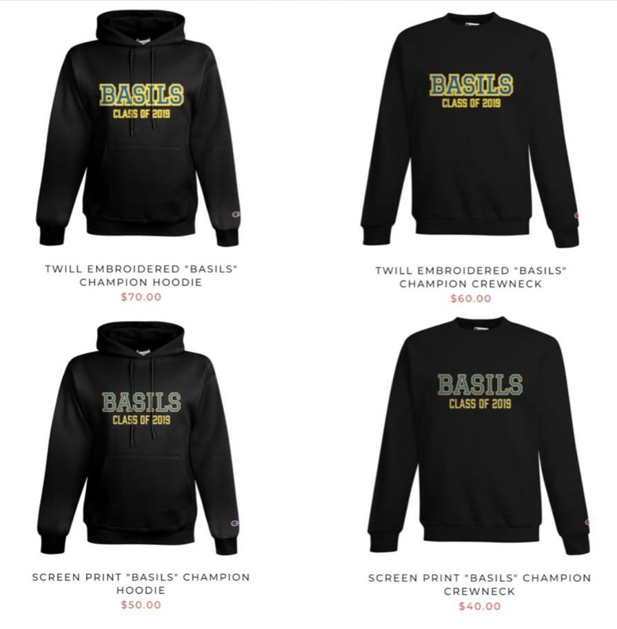 BasilsCouncil's tweet image. GRADE 12S: GRADWEAR is only available until 11:59 PM tomorrow, so buy while you still can! Click the link in our bio to buy! Remember, there's an option to customize your gradwear!