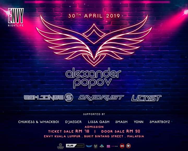 uber_tickets's tweet photo. AEROSOUND brings Alexander Popov, UCast, David Rust and Sam Jones

Tickets are available online NOW!
Ticket Orders via whatsapp also available.
Click the link to get your ticket ASAP.

https://t.co/N9lpnDoCyw

@Twt_Rave @twt_ticket https://t.co/p6w2xn9GOK