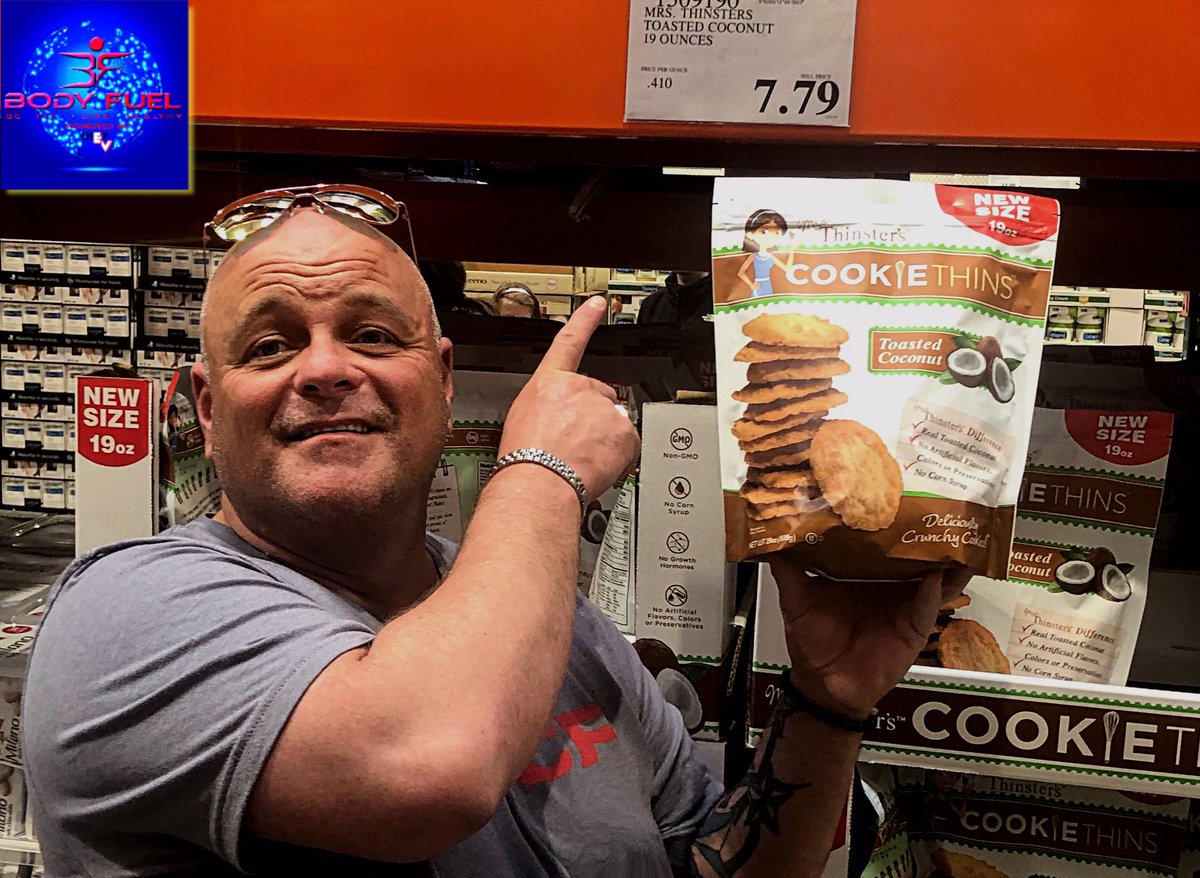ChefEv1's tweet photo. Yes yes that’s @Thinsters Cookies at your local Costco!!!!
19oz bag y’all #felloutfriday #killerdeal #felloutatCostco
#chefev #bodyfuel #crossfitforyourbelly #healthyliving #endlesspossibilities #drxfitness #supersweets #instafresh #instagood #livinglifebig @rmdadvertising https://t.co/6u3AnIBCBj