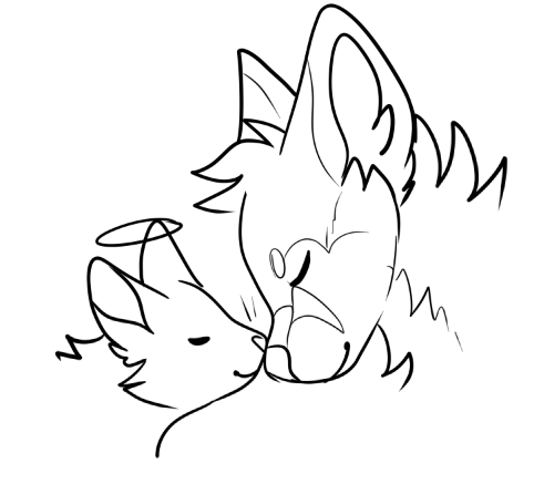 @PLUSHIETEETH i know its not much but i just hope you feel better soon, she had a real good life with you <3