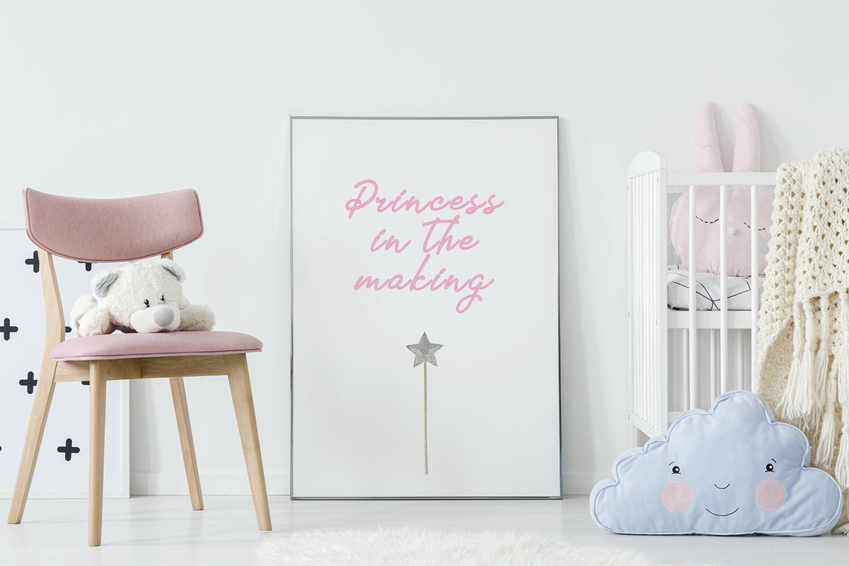millardinterior's tweet image. Excited to share this item from my #etsy shop: Princess In the Making Print #print #art etsy.me/2G35ZjQ