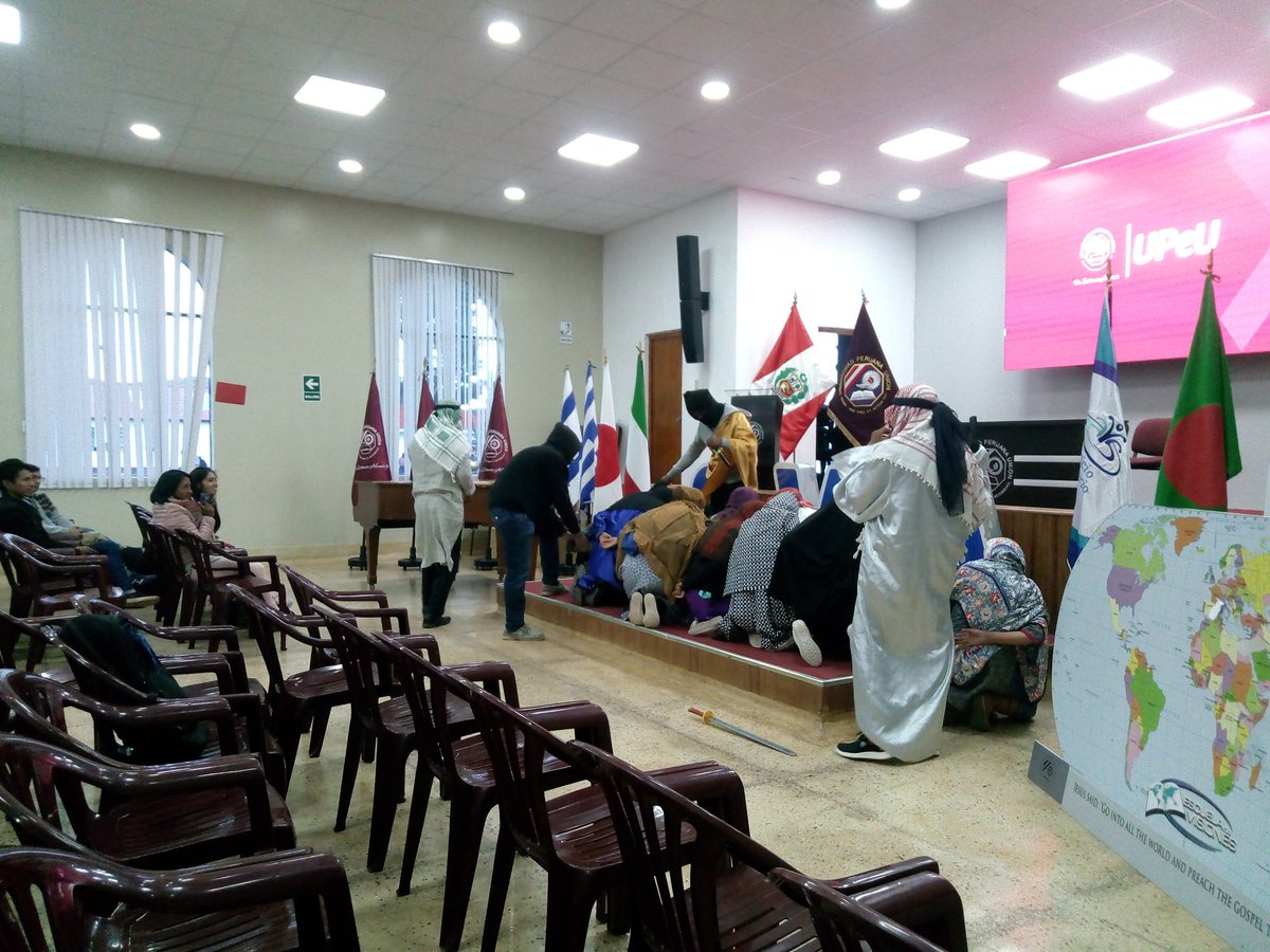 UPeUJuliaca's tweet photo. Con alegría iniciamos las actividades en la Escuela de Misiones en la @UPeUJuliaca @GluderQuispe @LCotacallapa #SeIntegro #SeMisionero #SeInnovador #MisionerosPreparados #SVA https://t.co/h6DXiI6sZ9