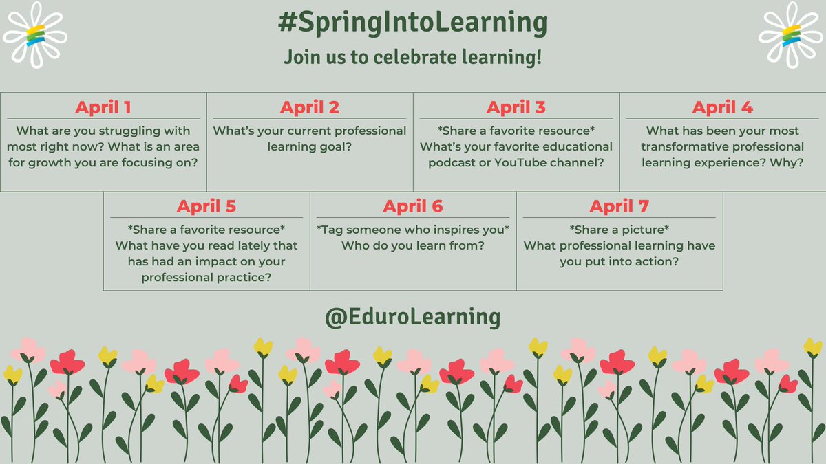 COETAIL's tweet photo. #SpringIntoLearning with us this week π±π·βοΈ
#EduroLearning #COETAIL #asiaed #africaed #edchat #edchatmena #edtech #edchateu #aussieed #nesachat #nesasec19 #educoach #isedcoach #etcoaches #profdev #iheartcoaching #instructionalcoaching #edleaders #edchatie #pypchat #mypchat https://t.co/Q4n5qGjXpa