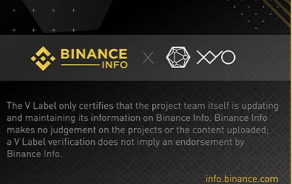 XYOJapan's tweet photo. 私たちは正式に @binance_info の情報透明性イニチアチブに加わりました！
XYOはこのプロジェクトに関するニュースやバイナンスに関する経過報告などを皆さんにシェアし、最新の情報をお届けします。 https://t.co/Wod4fQXIE4