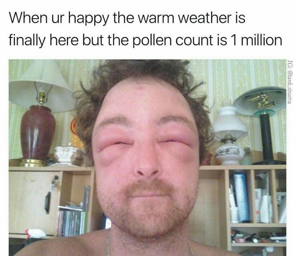 alymar2412's tweet image. I was outside for less than 10 mins before my allergies flared up. Ughhh I love the nice weather but it sucks for my allergies. #springproblems