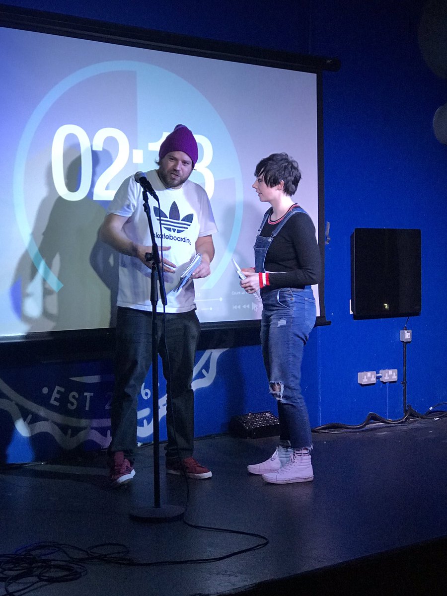 someanticsleic1's tweet photo. Winner if this month’s Some-Antics Slam is Jamima Hughes @Jamimahughes #slamwinnerApril2019 https://t.co/6K3vLYDZSZ