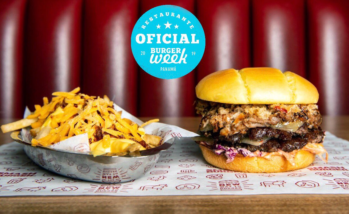 SmashburgerPTY's tweet photo. Hoy es el último día del #BurgerWeek y perfecto para ir a probar o disfrutarla una vez más 🍔🍺🤩 Taggea esa persona que te debe una 🤣 https://t.co/J75cCaQ6vX