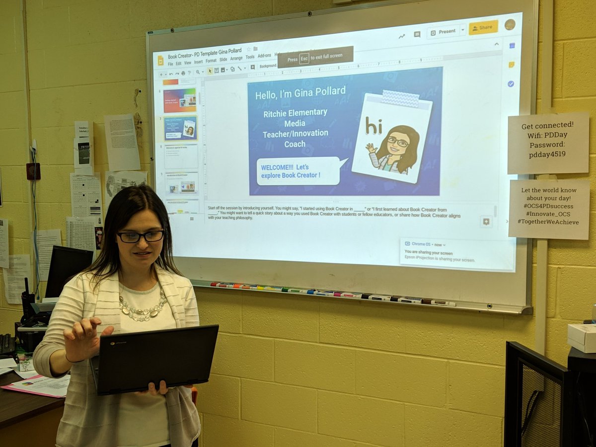 Innovate_OCS's tweet photo. Powtoon, Osmo, Book Creator, and Flipgrid were only a few of the sessions at today's event!  #Innovate_OCS  #OCS4PDSuccess #TogetherWeAchieve https://t.co/UXZFCkRLgV
