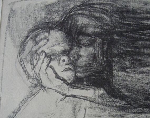 kollwitz woman with dead child