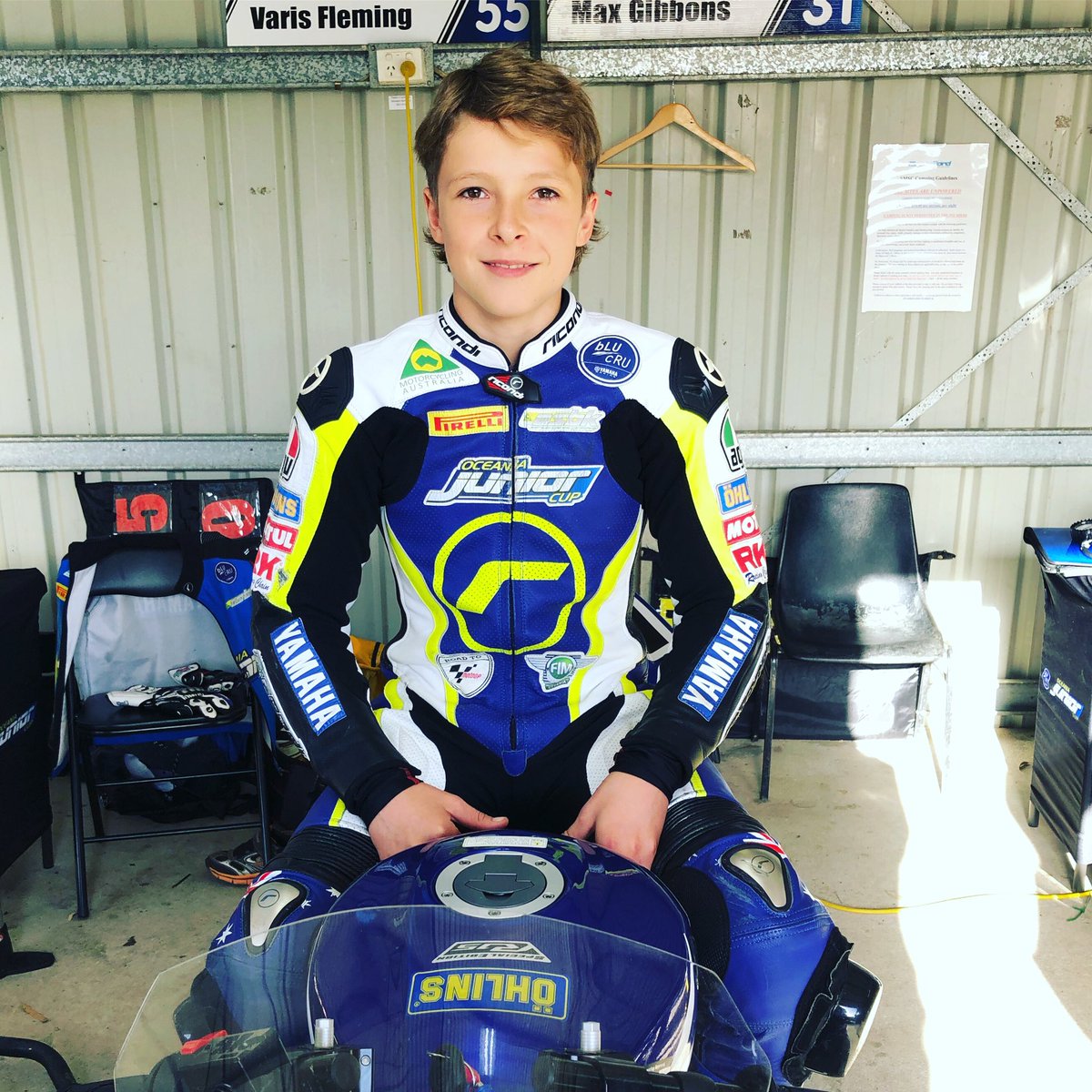 ricondi's tweet photo. All go here at Broadford for the second Rd of the Oceania Junior Cup hosted by MotoStars! 
Great day and should be some close action this weekend. If your in Melbourne pop up and check it out! #ricondi #racing #motostars #asbk #oceaniajuniorcup https://t.co/vM3YDdMlxN