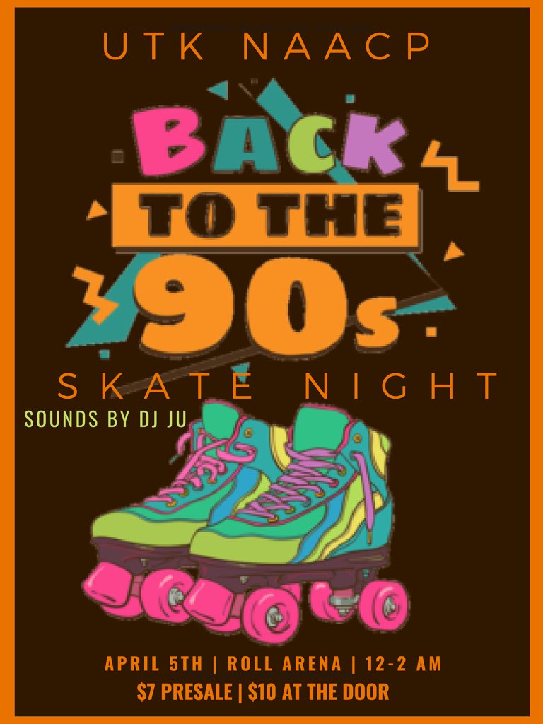 JuWrightTN's tweet photo. “ON DEEEECK.... meet me at the SKATING INK!” ATTENTION: I JUST REALIZED IM DJ’in a 90s party, and y’all (most of) weren’t even Born in the 90s.... 🤯🤯🤯 so I gotta serve y’all the #90s properly tonight 🍿⚡️⚡️ #GoStretch https://t.co/KZNgtMFbY7