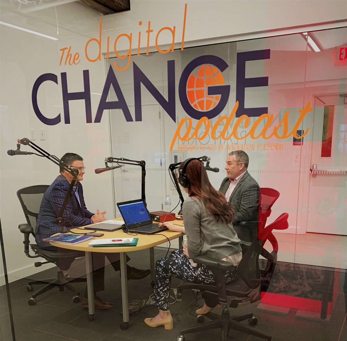 Shhh... Recording in session! Check out this week's episode of The Digital Change Podcast on Digital (Smart) Cities at globalinnovationplatform.com/podcast. Or for easy listening on any device, subscribe on iTunes, GooglePlay, or Spotify. #SmartCities #InnovationDistricts #Microgrids