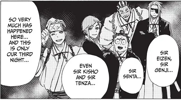 TrillUchiha_'s tweet photo. Rest in peace these fallen asaemon.. especially Tenza and Senta #JIDG https://t.co/CgUEV4w44R