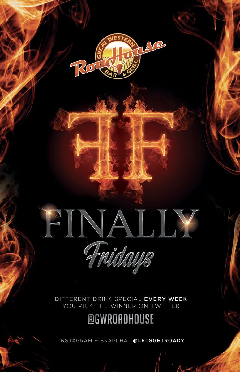 GWRoadhouse's tweet image. Day 1 and go........