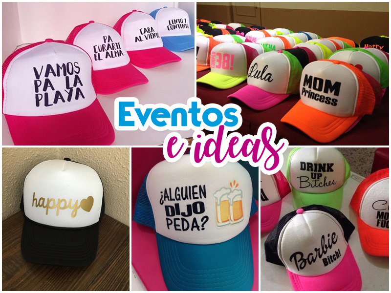 Haydeé Twitter: "Gorras personalizadas multiusos: Protegen de los rayos del sol, sirven de publicidad para tu empresa o producto, vigila a tu pareja discretamente... lo mejor!! Disimula esa