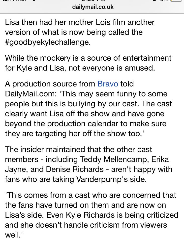 VanderVVtm's tweet image. From the DailyMail article today. #RHOBH #rhobhMeanGirls #RHOBHCoven