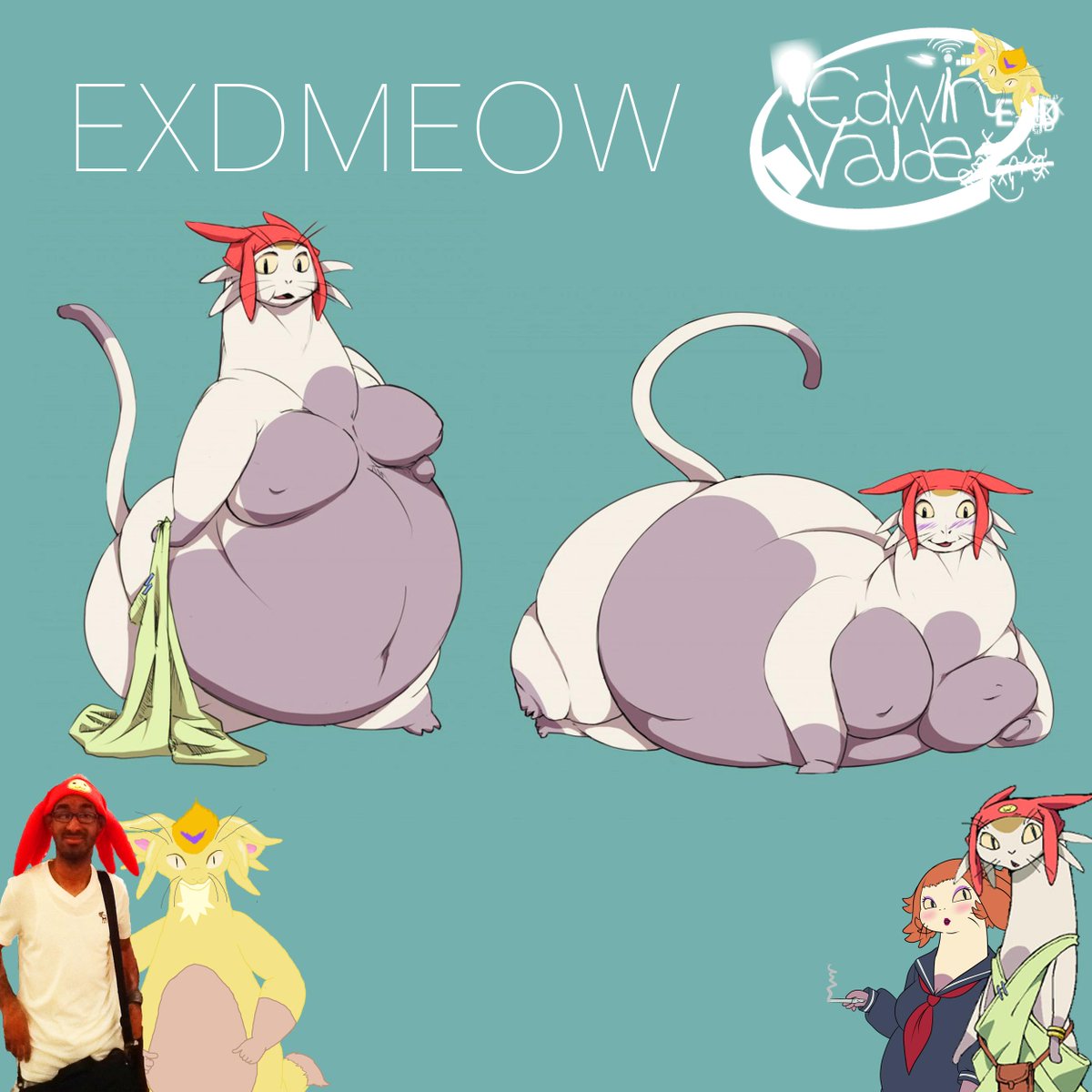 EdwinValdezEXD's tweet photo. Edwin Valdez EXDMEOW Love Furry Fat Meow 4K - Friday, April 17, 2015
#edwinvaldez #exdmeow #Furry #FatMeow #Meow #Art #FatFun https://t.co/ZMRExYuMdP