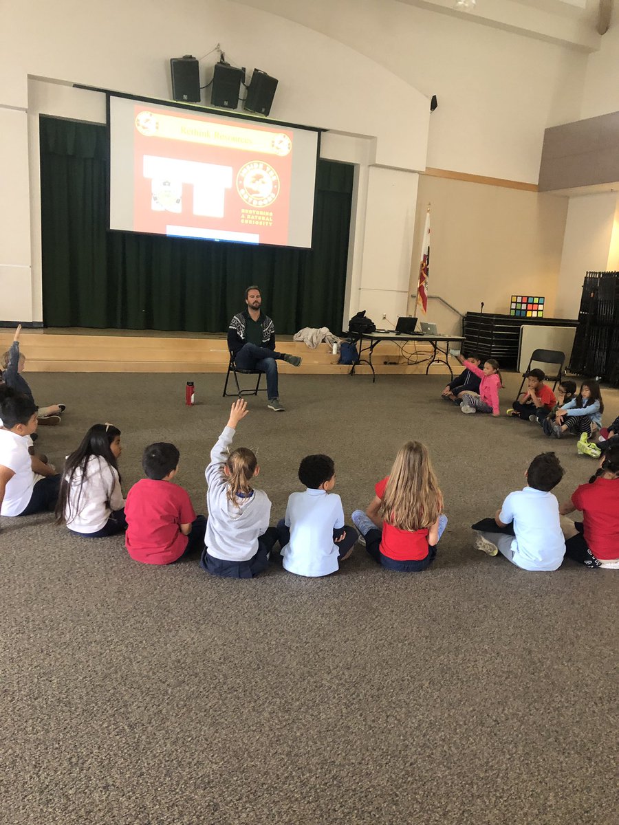 We had a traveling scientist come yesterday and he taught us so much out the 5 R’s (recycling,reuse, repurpose,rot and reduce). <a href="/Heritage_TUSD/">Heritage Elementary</a>