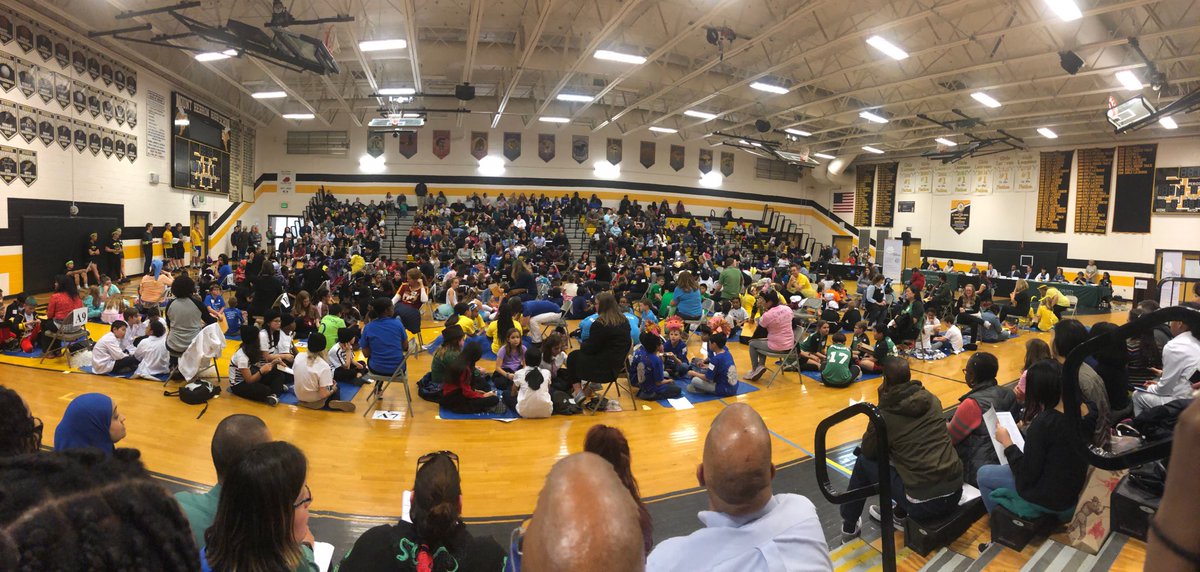 It is a full house! Good luck to all there Maryland 5th graders in battle of the books. #hocobob19