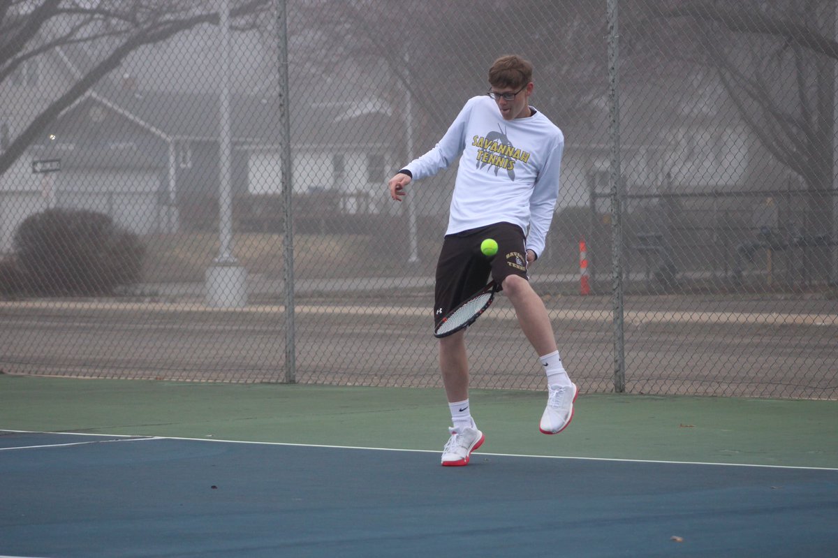 SavageTennis1's tweet photo. Great day on the tennis courts! Kris Rudel/Tage Young 1st Place Medal in Doubles A Flight. #SavagePride #10US https://t.co/yMuZ3BBsdy