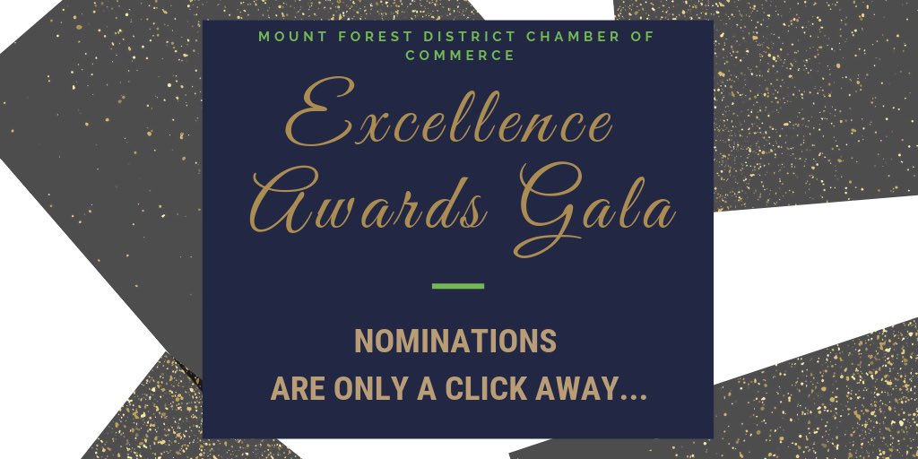 What are you waiting for?! tinyurl.com/excellencegala! #ExcellenceAwards #MountForest