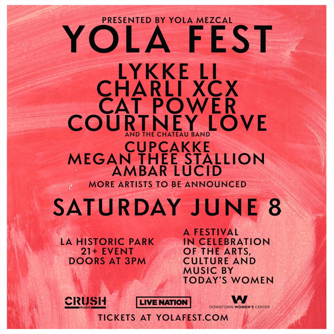 amoebamusic's tweet photo. Want to see @LykkeLi, @charli_xcx, @CATPOWER, @Courtney and more perform at the Los Angeles Historic Park on Saturday, June 8th? RT and follow us to win tickets to @YOLAFEST. Must be 21+ to attend. 

Winner announced at 5:30pm. https://t.co/jYG6UMtwzb