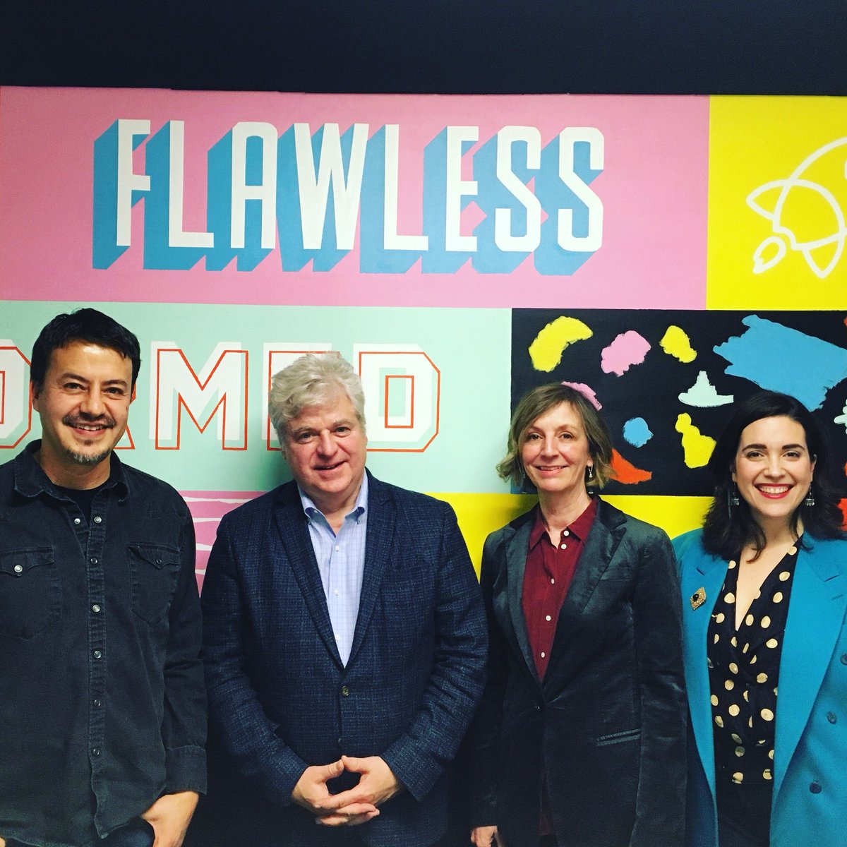 HighballTV's tweet photo. #FBF to having all these talented filmmakers talk #AdaptedScreenplays! Hit up https://t.co/m4wFkZQqyO’s #Mastershot to watch @Linwood_Barclay of @NeverSawFilm, @ArturoPerezTor of @DrawerBoyFilm, &amp; @senyox of @InventChristmas talk process! #Filmmaking #AmWriting #Cinema #Film https://t.co/F035vA8xoX