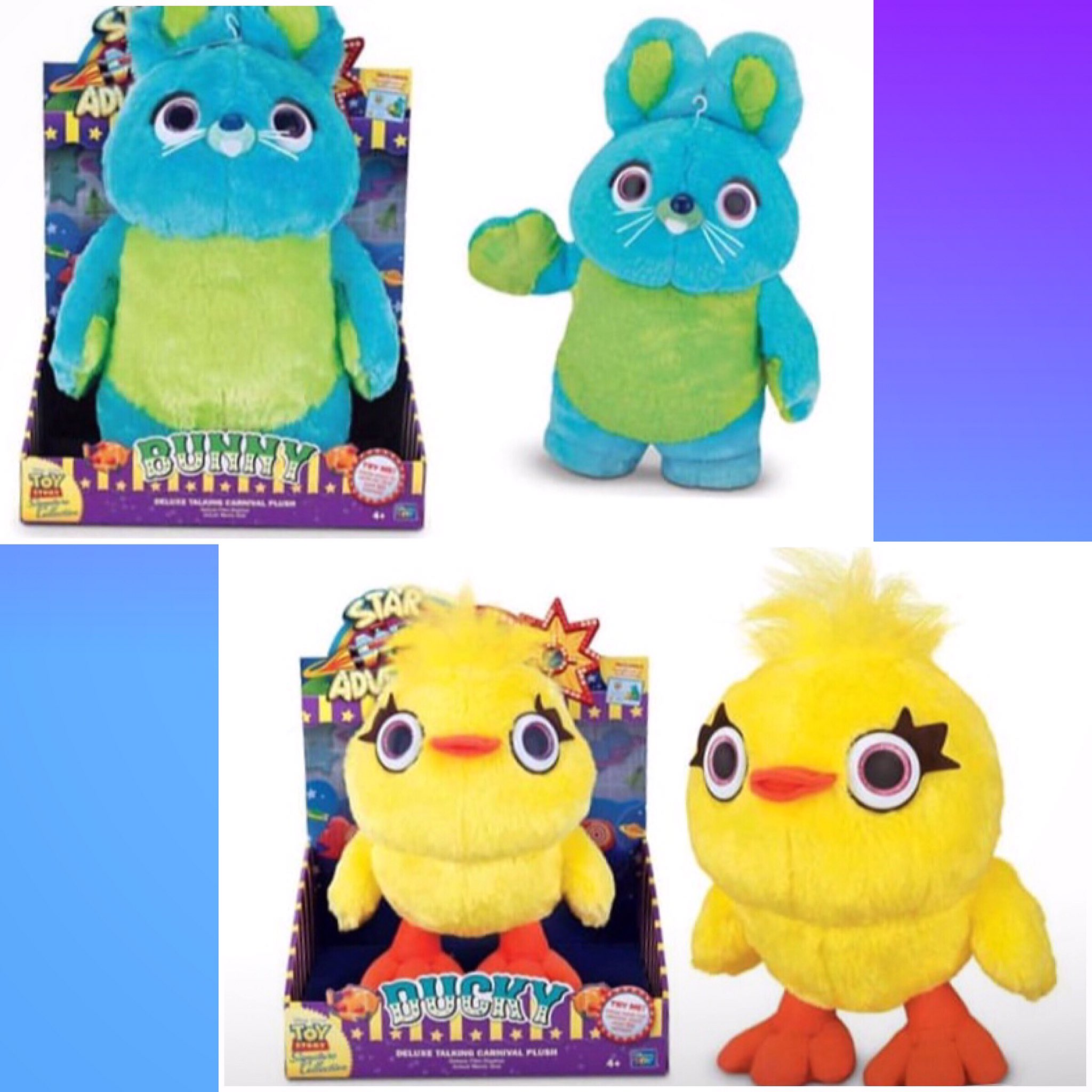 Toy story signature collection ducky sales and bunny